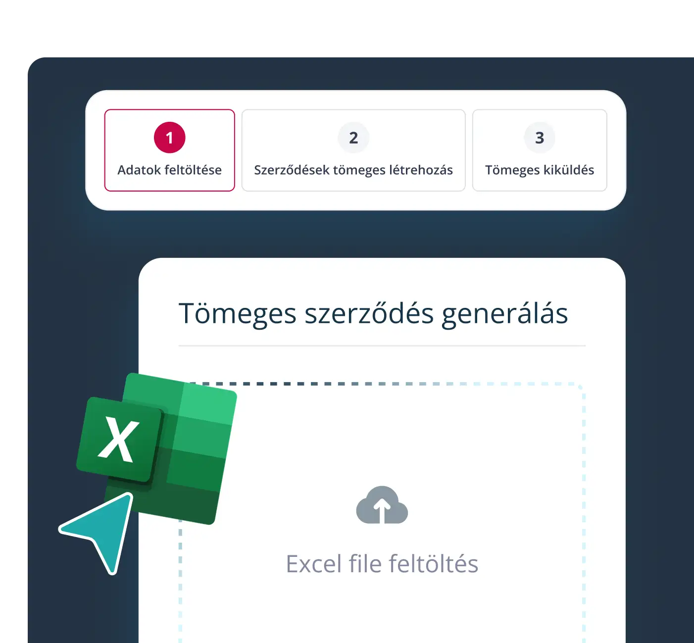 Hromadné odesílání smluv jedním kliknutím