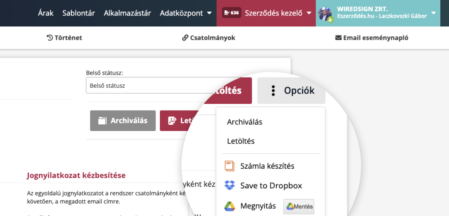 Integrace služby Invoice.com